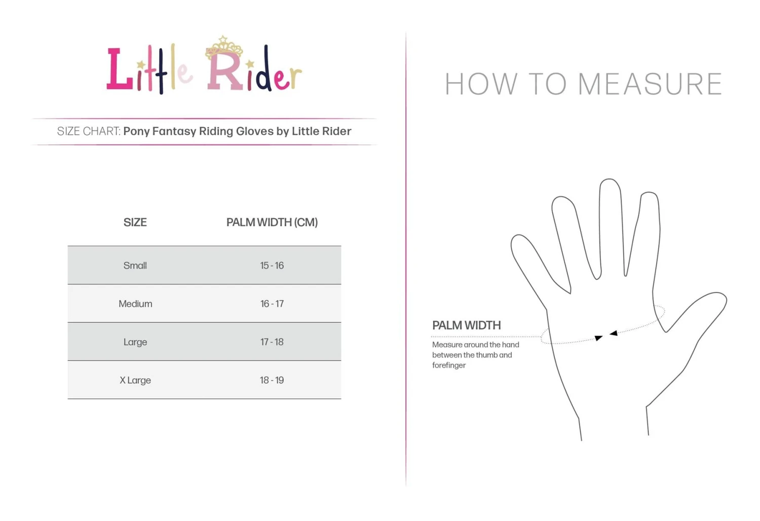 Hy Equestrian Pony Fantasy Riding Gloves By Little Rider 6 Hy Equestrian Pony Fantasy Riding Gloves By Little Rider - Image 4