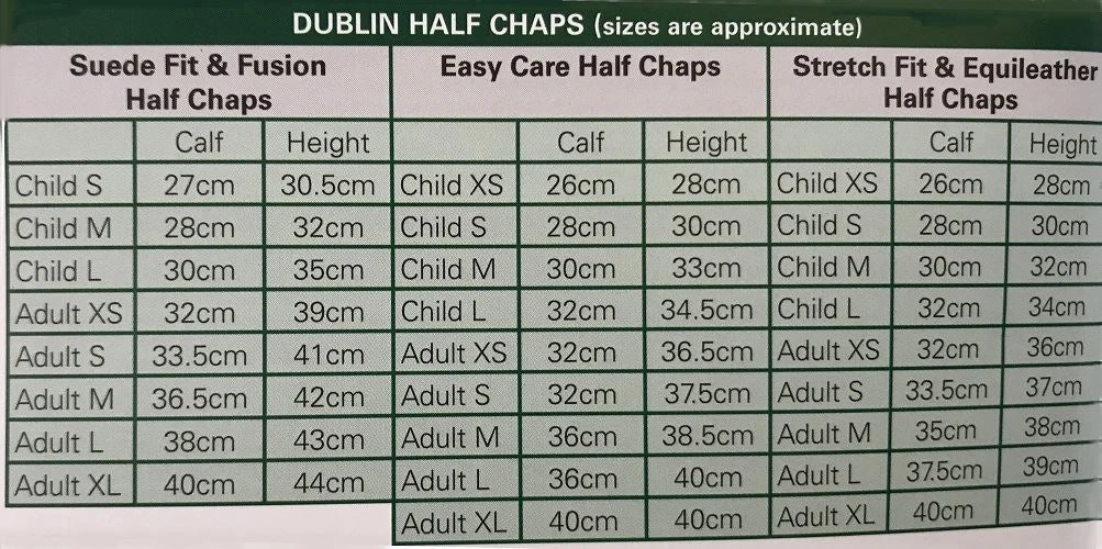Dublin Childs Suede Half Chaps 4 Dublin Childs Suede Half Chaps - Image 2