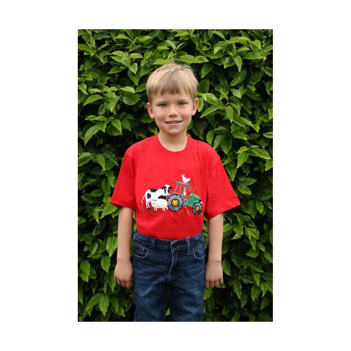 British Country Collection Farmyard Childrens T-Shirt 3 British Country Collection Farmyard Childrens T-Shirt