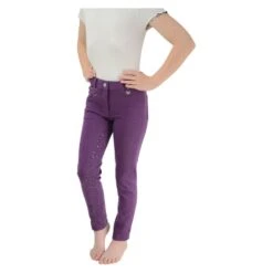 HyPERFORMANCE Stars And Dots Childrens Jodhpurs -Just Horse Rider 37d6168e a2de 4111 9d84 571bc3505195