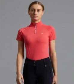 Premier Equine Aura Ladies Short Sleeve Riding Top -Just Horse Rider 3dc81ba0 f00f 49da abe7 d6bf9974d0d6 de0f44af 7196 48d8 a1bd 28a6c7aea24f