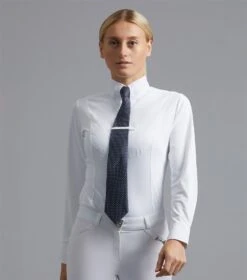 Premier Equine Tessa Ladies Long Sleeve Tie Shirt -Just Horse Rider 4804358a 8572 4677 8b3c b6ee61e3212b