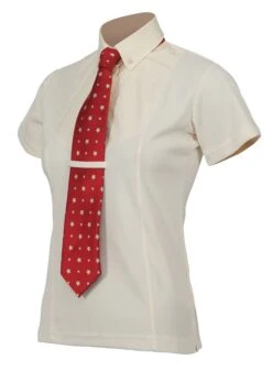 Shires Short Sleeve Tie Shirt - Ladies -Just Horse Rider 4eb734a0 2143 43d3 a196 1a80ea1bd1cd