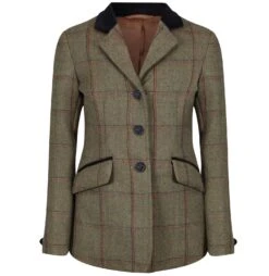 Equetech Childs Launton Deluxe Tweed Riding Jacket -Just Horse Rider 64b52ba5 0603 47fa ba64 ad1ad9307a25