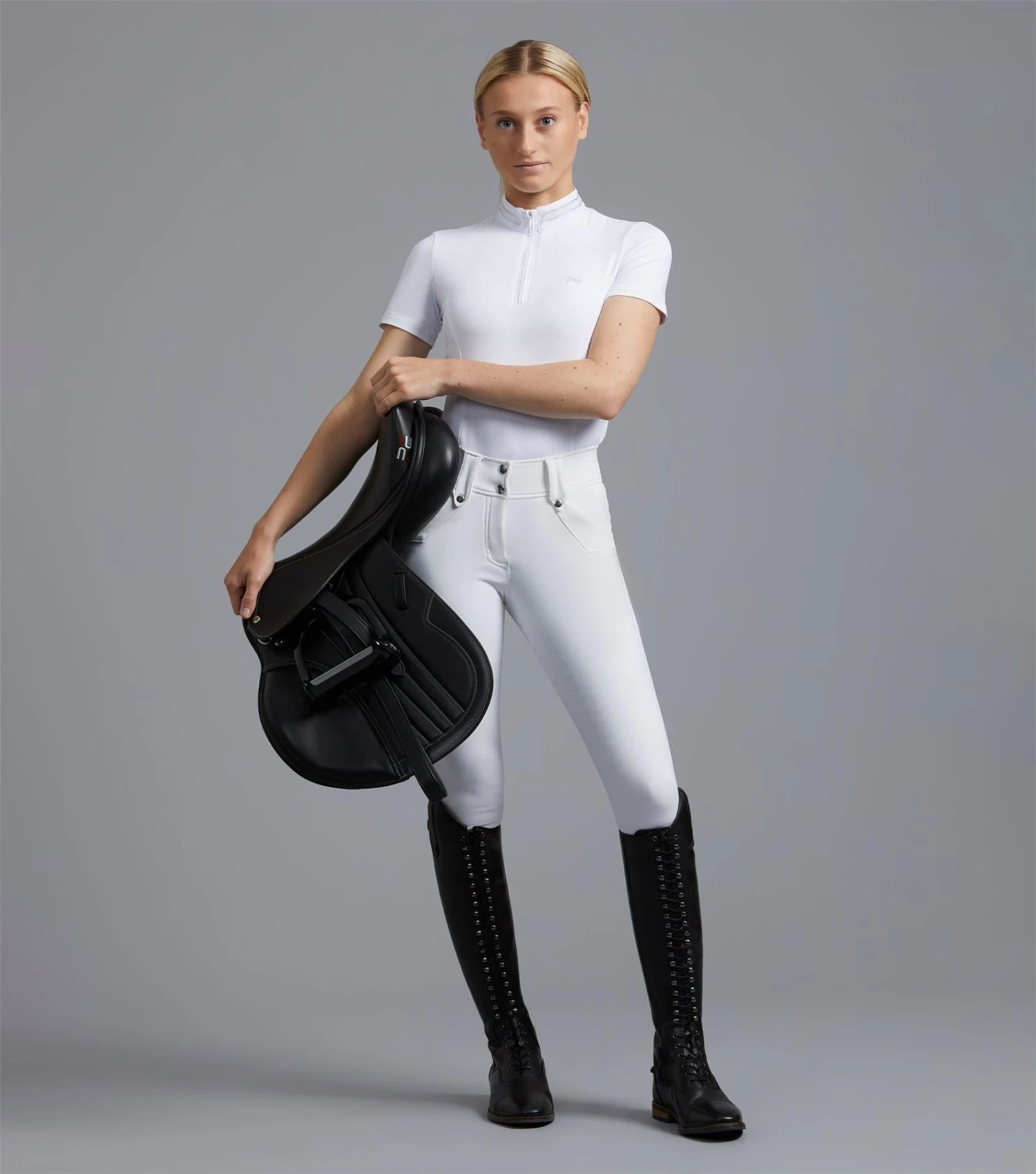 Premier Equine Torino Ladies Full Seat Gel Competition Riding Breeches 4 Premier Equine Torino Ladies Full Seat Gel Competition Riding Breeches - Image 2