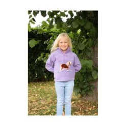 British Country Collection Flora Pony Childrens Fleece Jacket