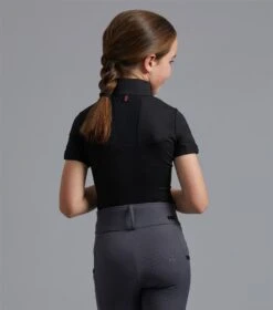Premier Equine Mini Remisa Girl's Technical Short Sleeve Riding Top -Just Horse Rider 6df6ac83 e07b 4935 af58 4bcedf62e694
