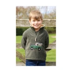 British Country Collection Offroader & Dogs Childrens Fleece Jacket