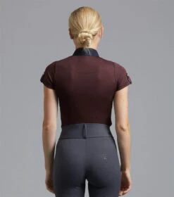 Premier Equine Amia Ladies Technical Short Sleeve Riding Top -Just Horse Rider 93700bd7 2f36 46da 8249 6ab3b8f70e67