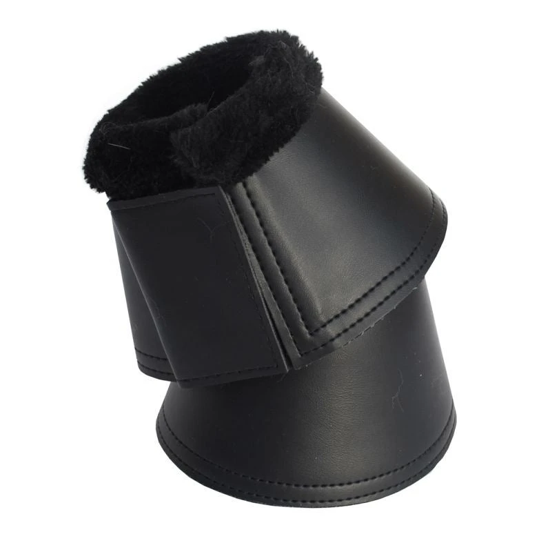 Rhinegold Fleece Trim Neoprene Overreach Boots 3 Rhinegold Fleece Trim Neoprene Overreach Boots