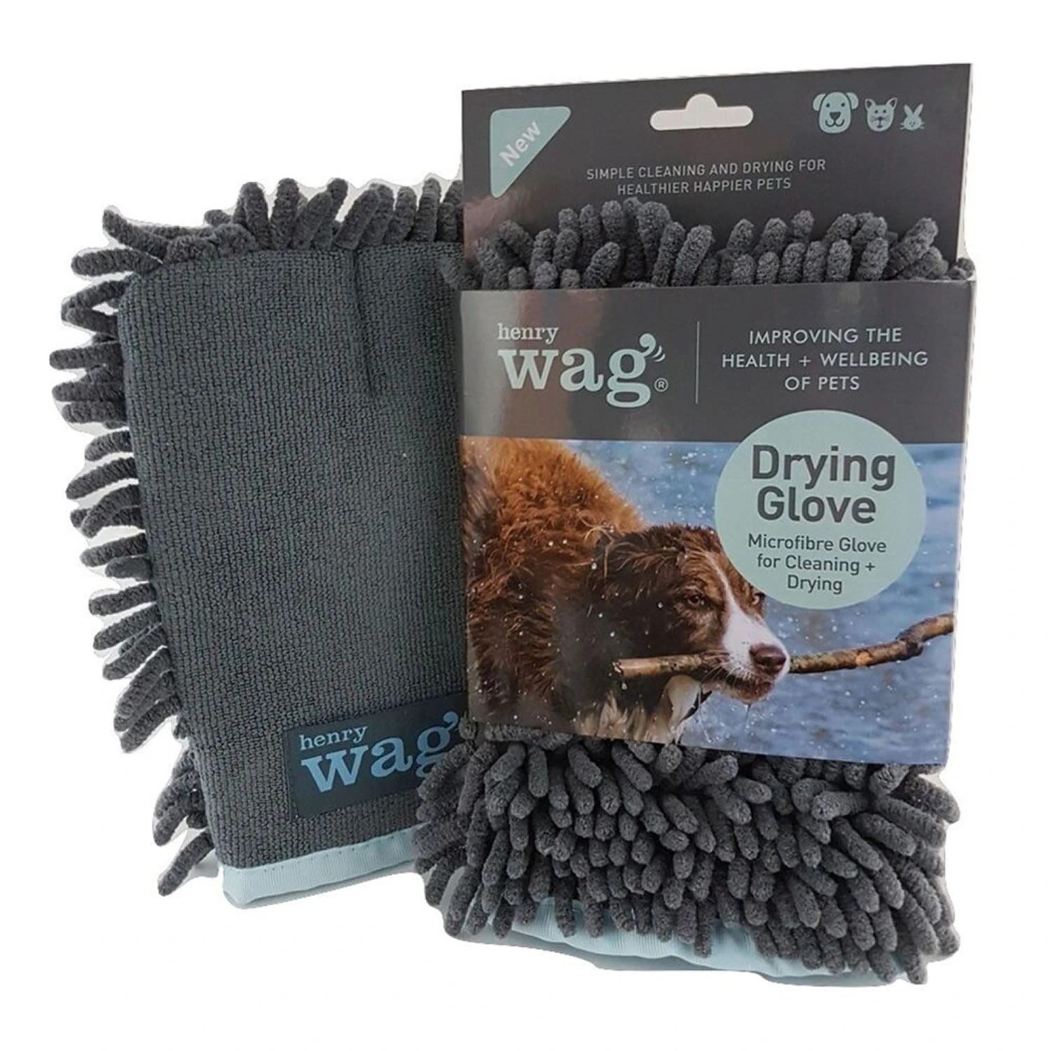 Henry Wag Microfibre Cleaning Glove 4 Henry Wag Microfibre Cleaning Glove - Image 2