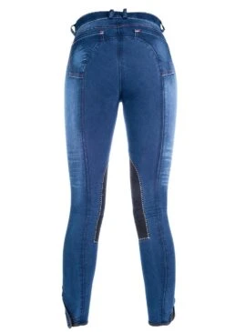 HKM Riding Breeches Summer Denim Alos Knee Patch -Just Horse Rider a2a2ddbb c926 4d39 834b 9952bfea7997 95f35efa 6a48 4bf6 a30a bc909e96da2d