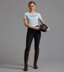 Premier Equine Chiaro Ladies Cotton Riding T-Shirt -Just Horse Rider a3587187 ddc4 4695 9ca7 6da2feda7829
