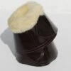 Rhinegold Sheepskin Trim Patent Overreach Boot -Just Horse Rider ac483651 913b 4a71 98cc da52f2037530