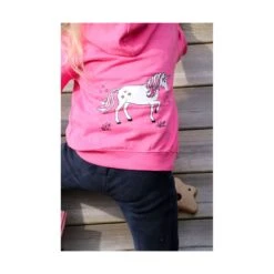 British Country Collection Dancing Unicorn Childs Hoodie -Just Horse Rider b713b18d 6542 4a2e 9201 9bcaa4fde8eb
