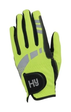 Hy5 Extreme Reflective Softshell Horse Riding Gloves