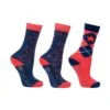 Hy Equestrian Stella Childrens Horse Riding Socks (3 Pack)