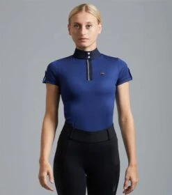 Premier Equine Amia Ladies Technical Short Sleeve Riding Top -Just Horse Rider f181a82f 593d 4824 a563 dbc60f3672c6