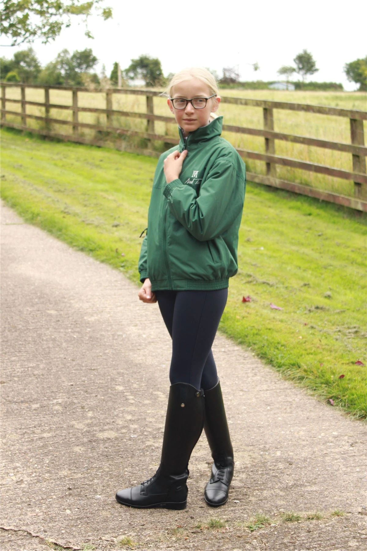 Mark Todd Fleece Lined Blouson Jacket Child 3 Mark Todd Fleece Lined Blouson Jacket Child